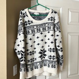 Long sleeve sweater polyester size 2x